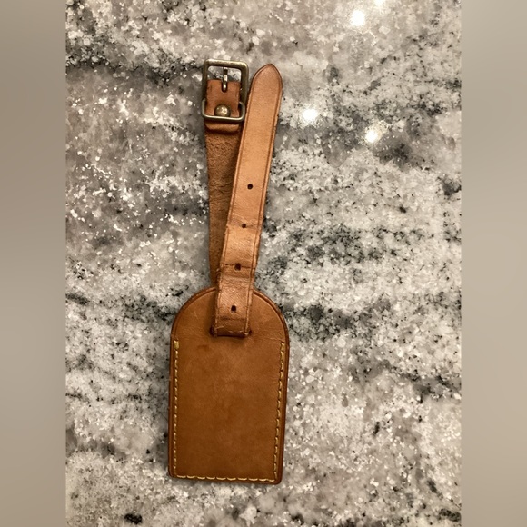 ❤️ Authentic Vintage LOUIS VUITTON small luggage tag - Picture 8 of 9